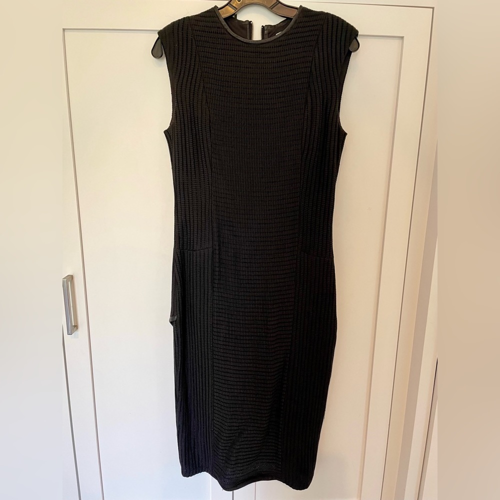 Black Helmut Lang dress